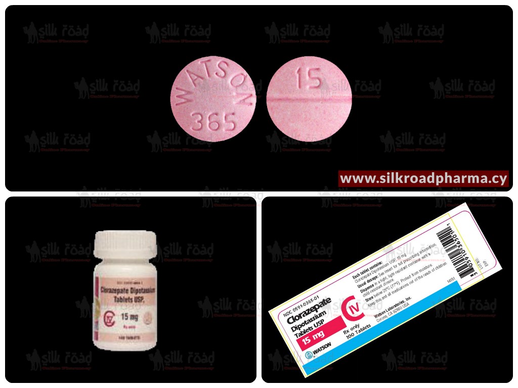 Buy Clorazepate Dipotassium 15mg silkroad online pharmacy