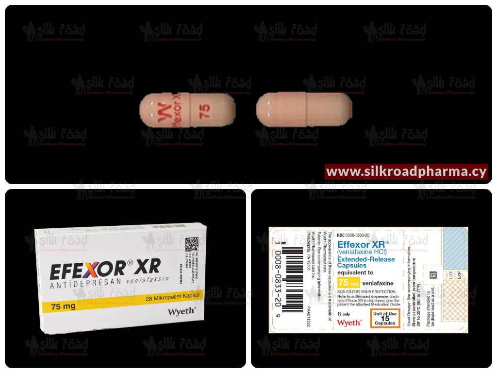 Buy Effexor (Venlafaxine) 75mg [cap] silkroad online pharmacy