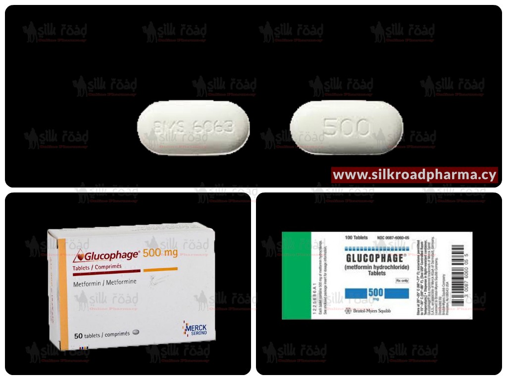 Buy Glucophage (Metformin) 500mg silkroad online pharmacy