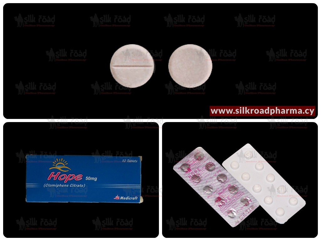 Buy Hope (Clomifene Citrate) 50mg silkroad online pharmacy