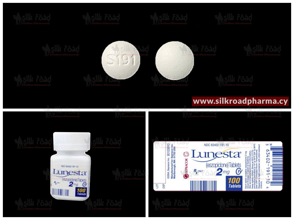 Buy Lunesta (Eszopiclone) 2mg silkroad online pharmacy