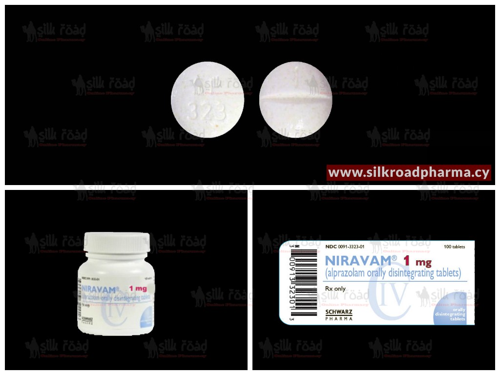 Buy Niravam (Alprazolam) 1mg silkroad online pharmacy