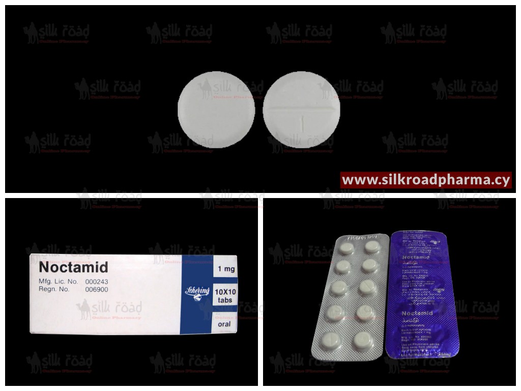 Buy Noctamid (Lormetazepam) 1mg silkroad online pharmacy