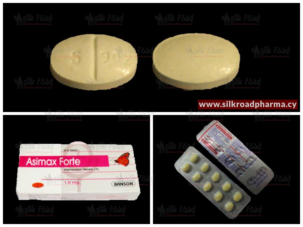 Buy Asimax Forte (Alprazolam) 1mg silkroad online pharmacy