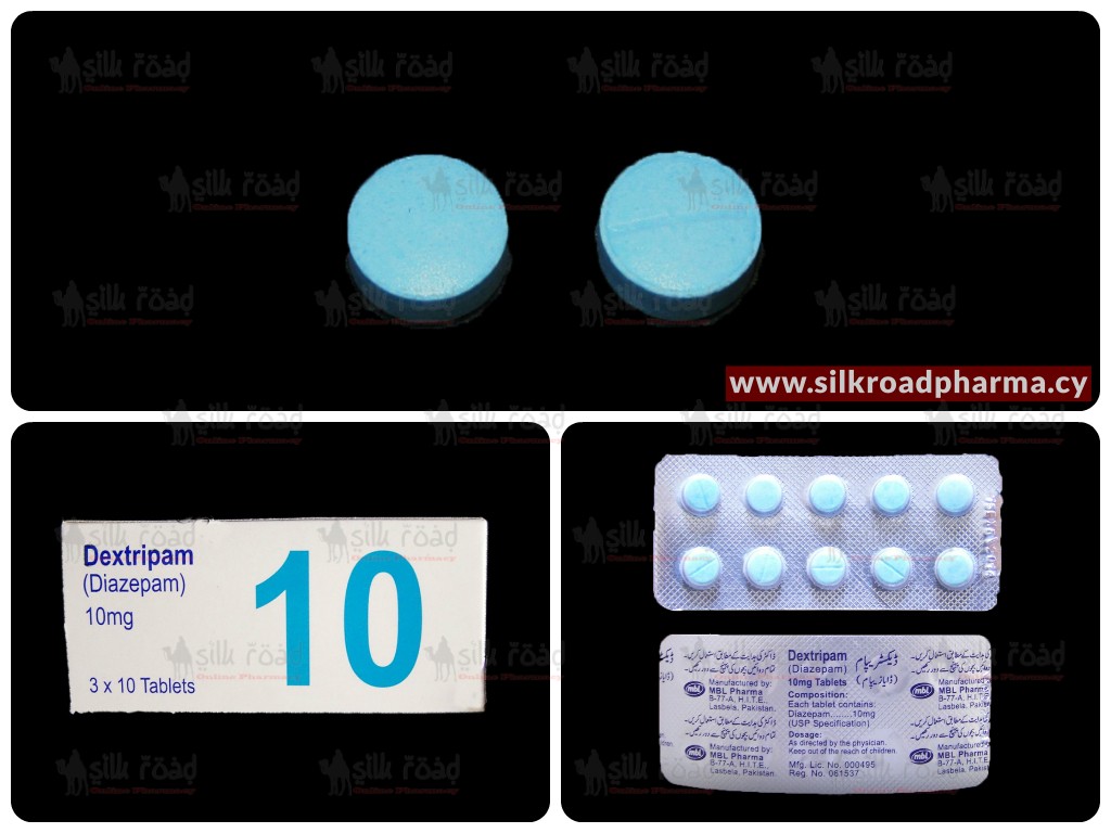 Buy Dextripam (Diazepam) 10mg silkroad online pharmacy