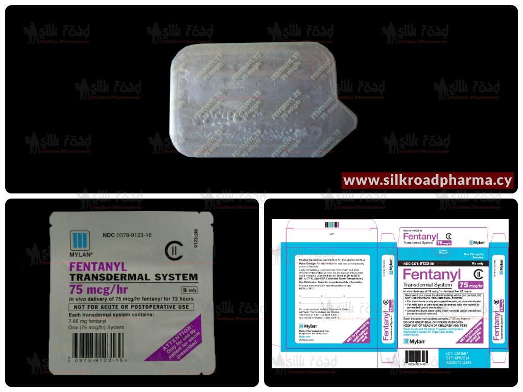 Buy Fentanyl (Patch) 75mcg silkroad online pharmacy