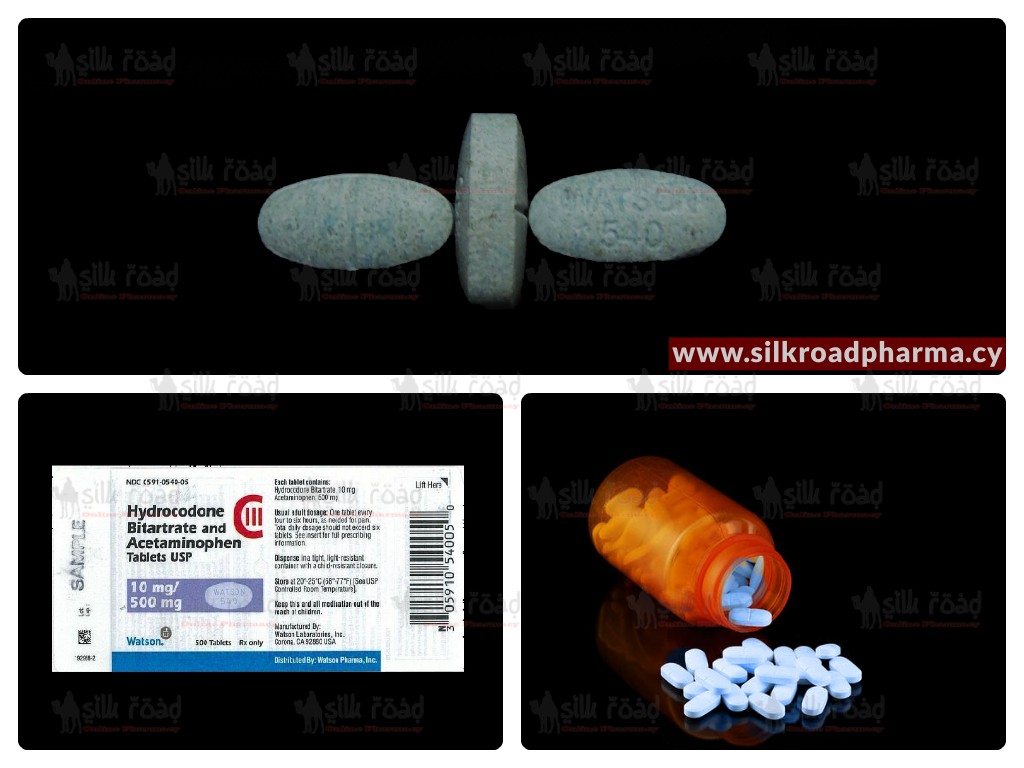 Buy Hydrocodone (Watson 540) 10/500mg silkroad online pharmacy