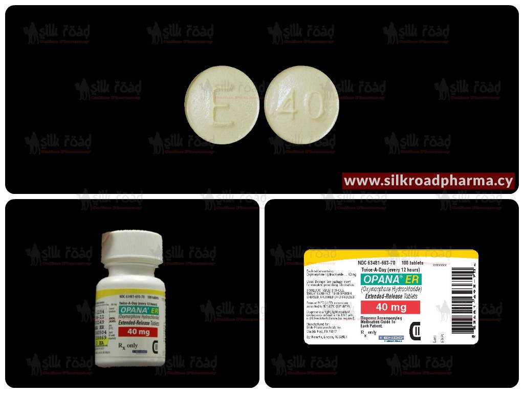Buy Opana (Oxymorphone) 40mg silkroad online pharmacy