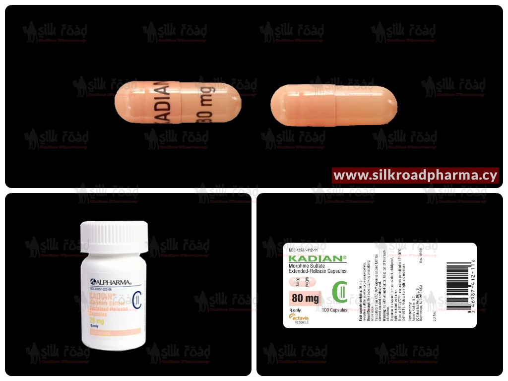 Buy Kadian (Morphine Sulfate) 80mg silkroad online pharmacy