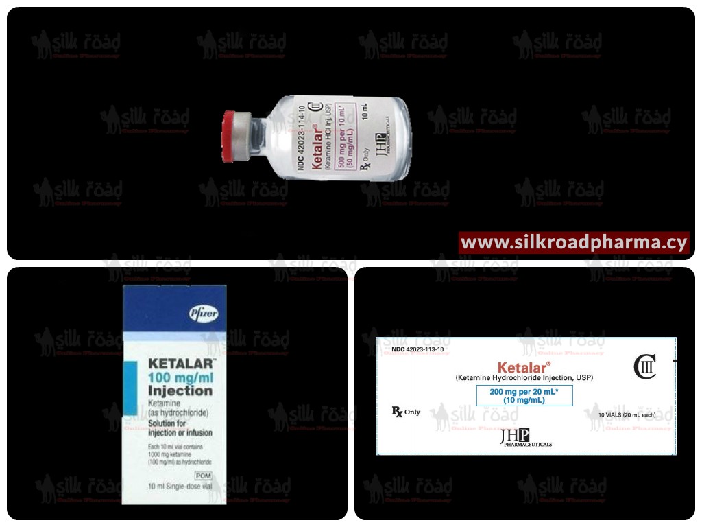 Buy Ketalar (Ketamine) 100mg/ml silkroad online pharmacy